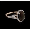 Image 1 : 2.00ct Opal and Diamond Ring - 14KT Rose Gold