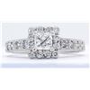 Image 6 : 0.72ctw Diamond Ring - 14KT White Gold