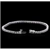 Image 3 : 14KT White Gold 2.37ctw Diamond Bracelet