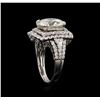 Image 4 : 18KT White Gold 7.19ctw Diamond Ring