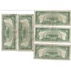 Image 2 : 1963 $5 Red Seal Bill Lot of 10