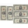 Image 3 : 1963 $5 Red Seal Bill Lot of 10