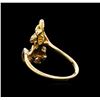 Image 3 : 0.60ctw Diamond Ring - 10KT Yellow Gold