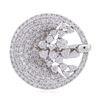 Image 2 : 14KT White Gold 1.71ctw Diamond Ring