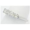 Image 6 : 0.81ctw Diamond Ring - 14KT White Gold