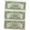 Image 2 : 1963 $5 Red Seal Bill Lot of 3