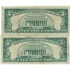 Image 2 : 1963 $5 Red Seal Bill Lot of 2