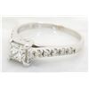 Image 4 : 1.00ctw Diamond Ring - 14KT White Gold