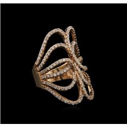 1.35ctw Diamond Ring - 14KT Rose Gold