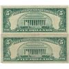 Image 2 : 1963 $5 Red Seal Bill Lot of 2
