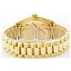 Image 6 : Rolex President 18KT Gold 1.00ctw Diamond And Emerald Men's Watch