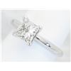 Image 5 : GIA Cert 1.01ct Diamond Ring - 14KT White Gold