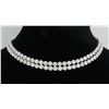 Image 1 : 20.50ctw Diamond Necklace - 18KT White Gold