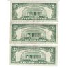 Image 2 : 1963 $5 Red Seal Bill Lot of 3