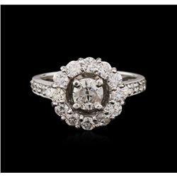 1.57ctw Diamond Ring - 14KT White Gold