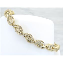 2.08ctw Diamond Bracelet - 14KT Yellow Gold