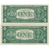 Image 2 : 1957 $1 Silver Certificate Currency Lot of 2