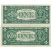 Image 2 : 1957 $1 Silver Certificate Currency Lot of 2