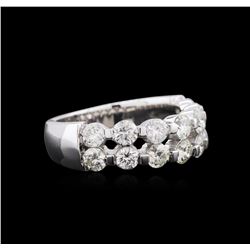 1.23ctw Diamond Ring - 14KT White Gold