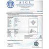 Image 3 : EGL INT Certified 0.98ctw Diamond Ring - 18KT White Gold