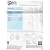 Image 4 : EGL INT Certified 0.98ctw Diamond Ring - 18KT White Gold