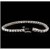 Image 3 : 2.65ctw Diamond Tennis Bracelet - 14KT White Gold