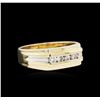Image 1 : 0.30ctw Diamond Ring - 14KT Two-Tone Gold