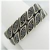 Image 7 : David Yurman 1.20ctw Black Diamond Ring - Sterling Silver