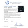 Image 3 : 14KT White Gold 3.87ct Tanzanite and Diamond Necklace