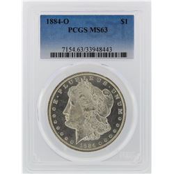 1884-O PCGS MS63 Morgan Silver Dollar