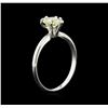 Image 3 : GIA Cert 0.74ctw Diamond Solitaire Ring - 14KT White Gold