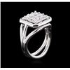 Image 3 : 0.77ctw Diamond Ring - 14KT White Gold