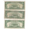 Image 2 : 1963 $5 Red Seal Bill Lot of 3