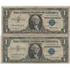 Image 3 : 1957 $1 Star Note Silver Certificate Currency Lot of 5