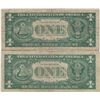 Image 4 : 1957 $1 Star Note Silver Certificate Currency Lot of 5