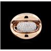 Image 2 : 0.45ctw Diamond Ring - 14KT Two-Tone Gold