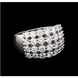 2.60ctw Diamond Ring - 14KT White Gold