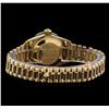 Image 2 : Rolex 18KT Yellow Gold Diamond DateJust Ladies Watch