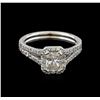 Image 2 : 1.27ctw Diamond Ring - 14KT White Gold