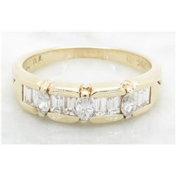 0.70ctw Diamond Ring - 14KT Yellow Gold