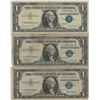 Image 1 : 1957 $1 Star Note Silver Certificate Currency Lot of 3