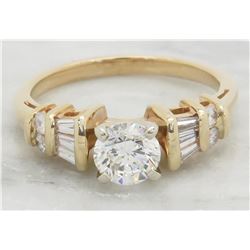 1.14ctw Diamond Ring - 14KT Yellow Gold