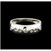 Image 2 : 0.15ctw Diamond Ring - 14KT White Gold