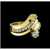 Image 1 : 1.03ctw Diamond Ring - 14KT Yellow Gold