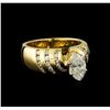 Image 1 : 1.69ctw Diamond Ring - 14KT Yellow Gold