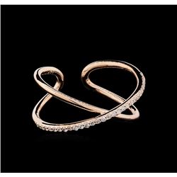 0.16ctw Diamond Ring - 14KT Rose Gold