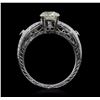 Image 3 : 18KT White Gold 1.64ctw Diamond Ring