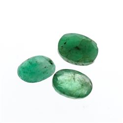 3.88cts. Oval Cut Natural Emerald Parcel