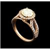 Image 4 : 1.77ctw Diamond Ring - 14KT Rose Gold