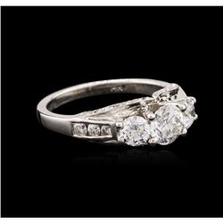 14KT White Gold 1.33ctw Diamond Ring